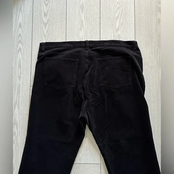 Eileen Fisher Black Wide-Leg Corduroy Trousers size 1x - Picture 7 of 9